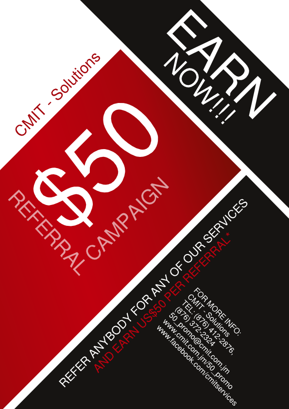 50 Promo Flier